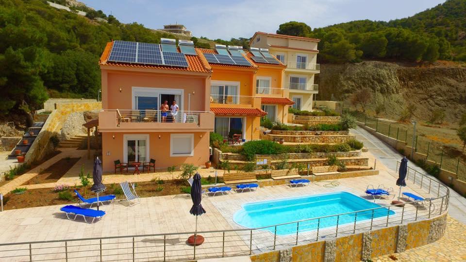 Aegean View Villa Лутраки Екстериор снимка