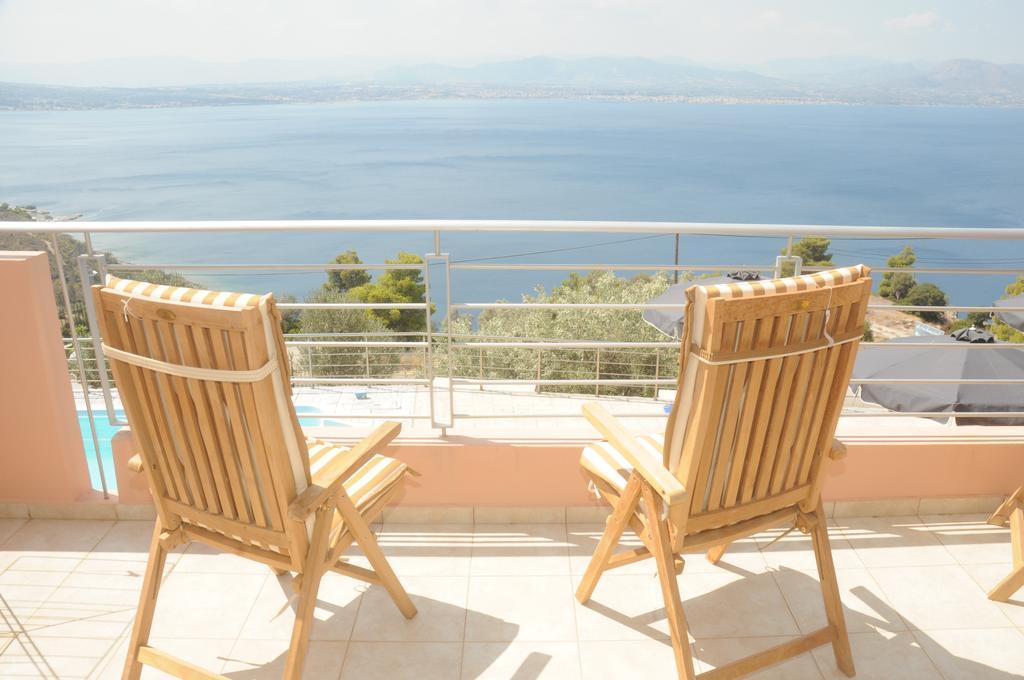 Aegean View Villa Лутраки Екстериор снимка