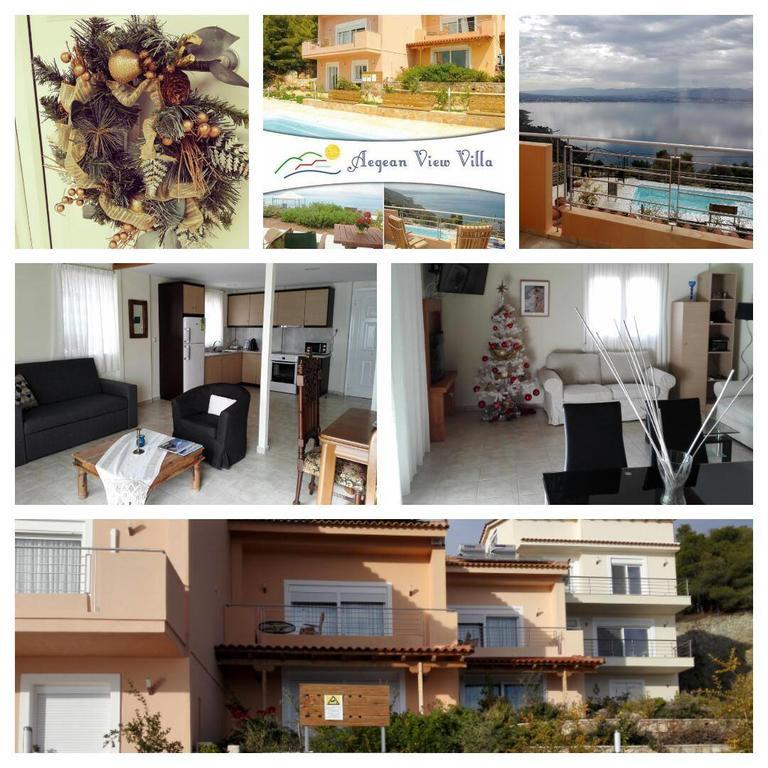 Aegean View Villa Лутраки Екстериор снимка